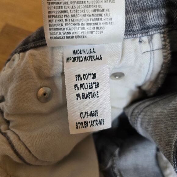 Citizens of Humanity Rocket Crop High-Rise Skinny – Salt Stone, Size 24 - Picture 7 of 13